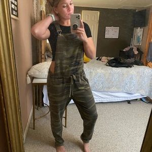 Boutique camo jumpsuit coverall